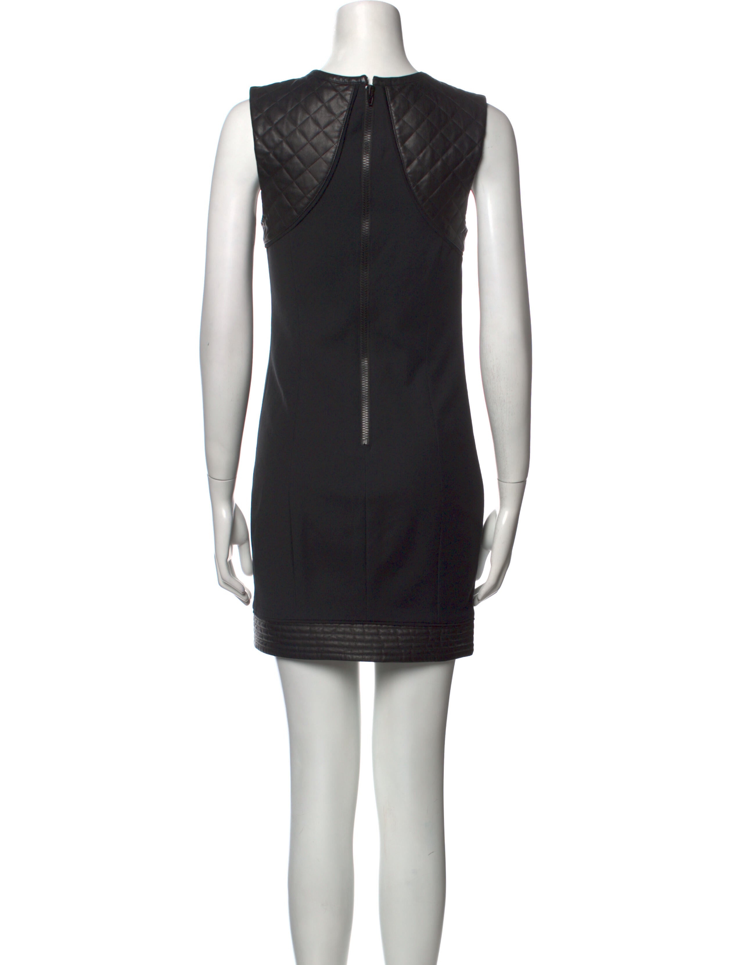 Alexander Wang Crew Neck Mini Dress